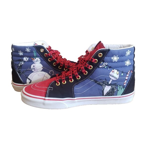 Vans The Nightmare Before Christmas x Sk8-Hi 'Christmastown Men’s Size 11 - Picture 9 of 13